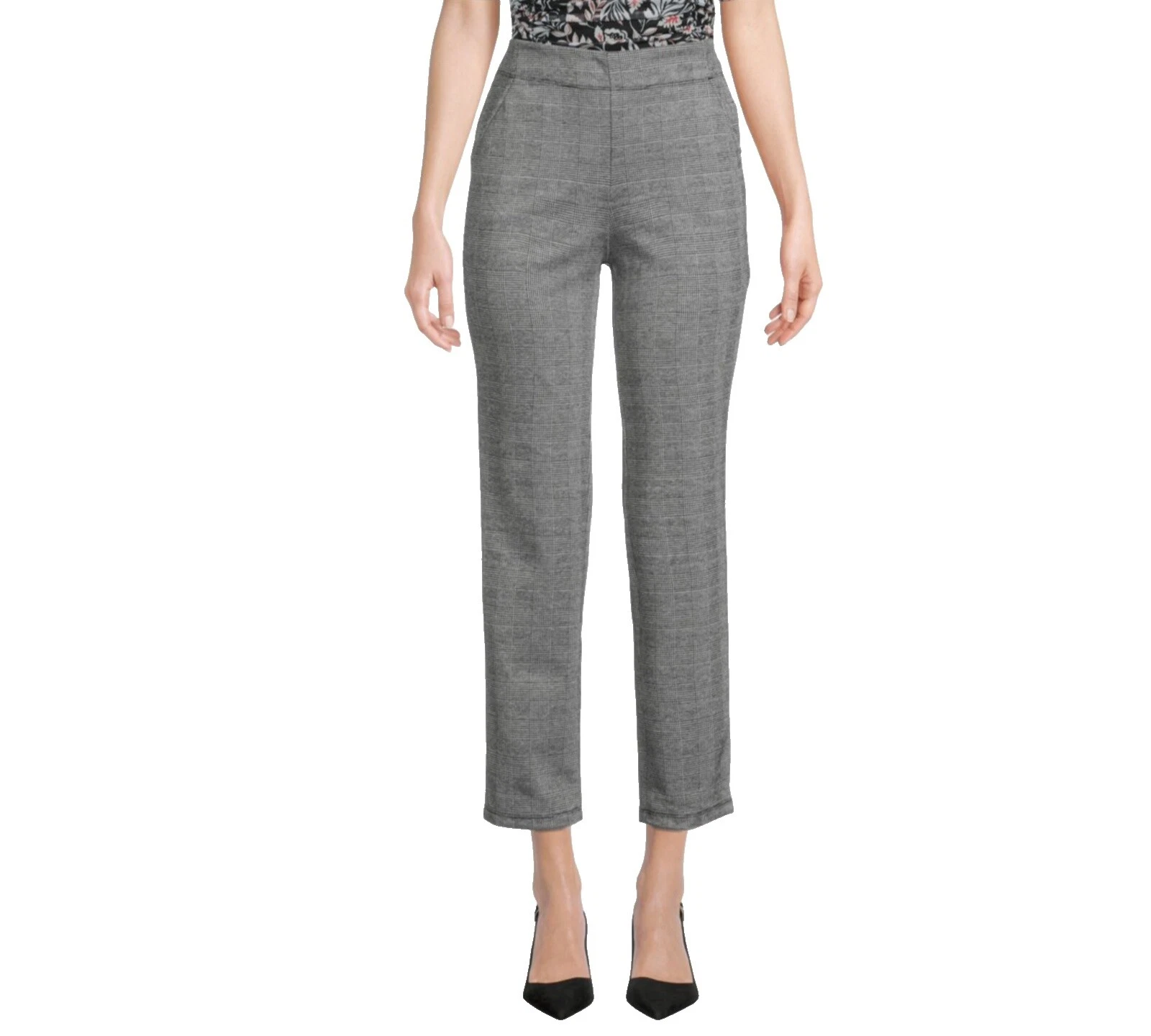 Pantalones de Tamaño Regular Max Studio negro para mujeres