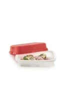 NEW Tupperware Season Serve Junior Marinade Container Keeper Red