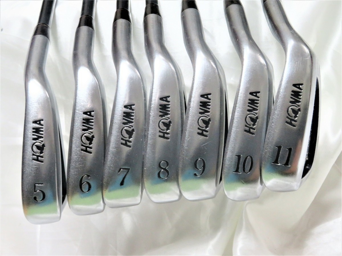 ⛳️ayapon 　　２個セット HONMA GOLF Twin Marks CN-808 8pc Irons Set 4-11 Flex-R 2STAR