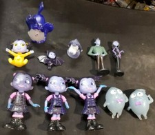 Lot of 11 Disney Junior Vampirina Figures  Cake Toppers with Nosy, Dog  Baby
