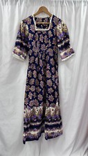 Vinatge Prairie Dress 1970s Maxi Prairie Cottage Core Floral