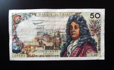 billet de 50 francs RACINE 6/12/1962 - Photo 1/2