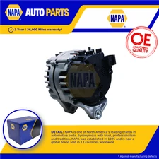 Alternator fits BMW X5 F15 3.0D 13 to 18 NAPA Genuine Top Quality Guaranteed New