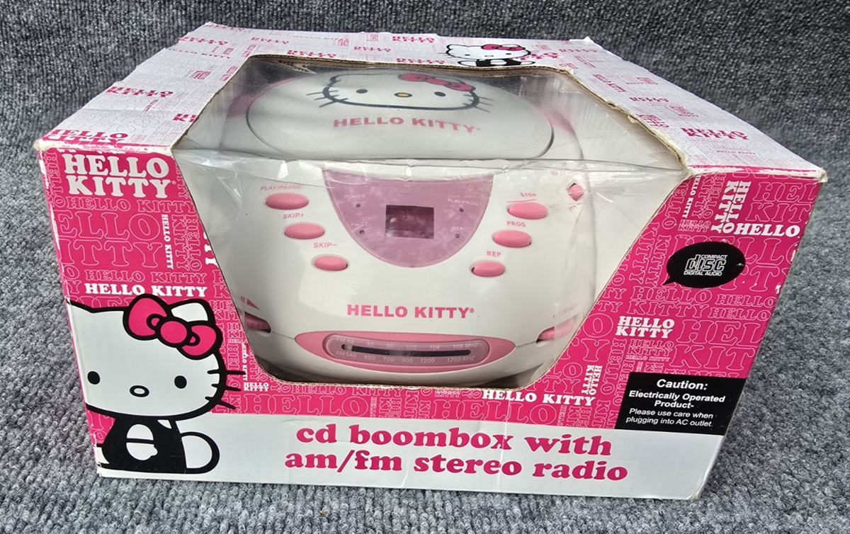 Sanrio Hello Kitty CD/Radio Boombox for sale online | eBay