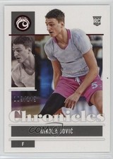 2022-23 Panini Chronicles Draft Picks Red 109/149 Nikola Jovic #15 oh4