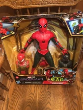 Marvel 12” Spider-Man No Way Home 3 In 1 Web Gear Iron Suit Action Figure New