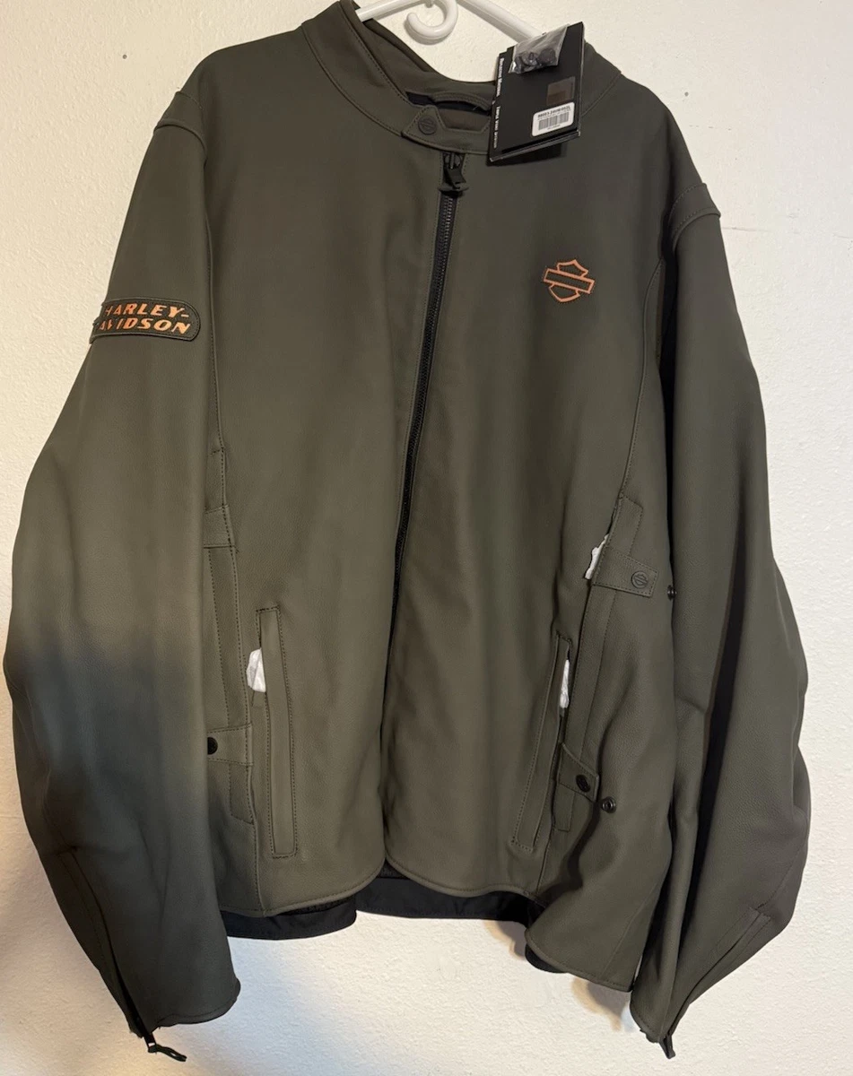 HARLEY DAVIDSON 正規店フード付きジャケット オリーブグリーン Harley-Davidson Green Motors Apparel, Protection & Merchandise for