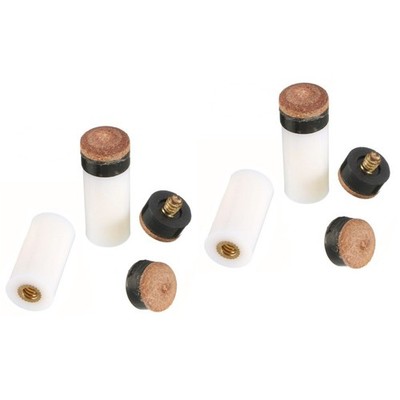  2 Pieces Billiard Cue Spitze Billardlieferungen Ersatzpool -Cue -Tipps