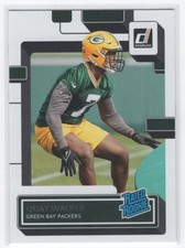 2022 Donruss Rated Rookies Quay Walker Rookie Green Bay Packers #356