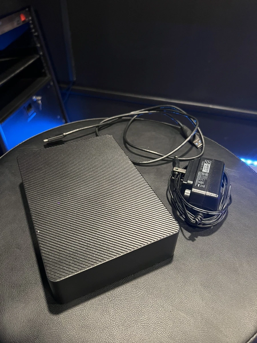 Seagate External Hard Disk Drives Black 6 TB Storage Capacity for