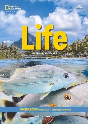 Life Upper-Intermediate Workbook and Key and Audio CD by Dummett NEW