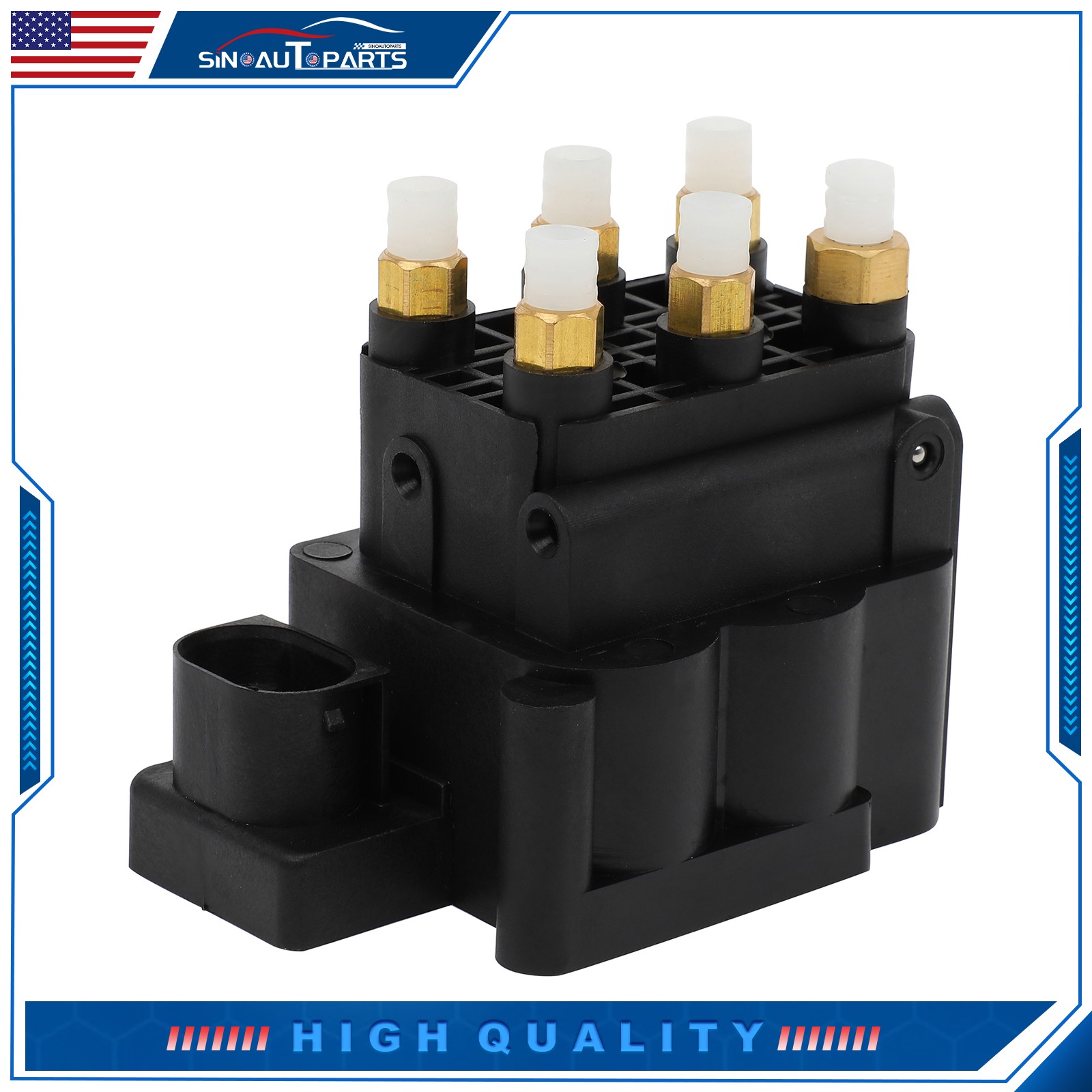 Air Suspension Solenoid Valve Block For 10-2018 Rolls-Royce Ghost RR4 472553001