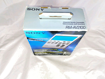 Universal Remote Commander, Sony RM-AV2100,  Home Theater System Remote, Working