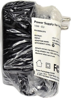 Snom 10W AC Adapter Netzteil 00004393 for D315 D345 D785 NEW NEU