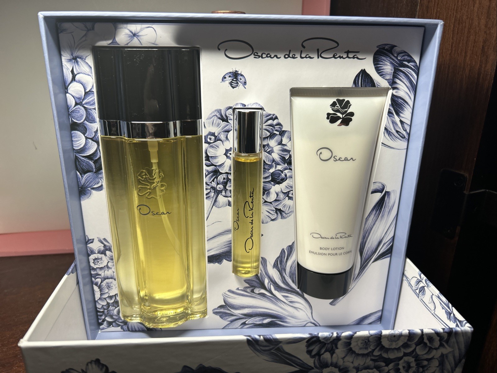 3.4oz,body Lotion 3.4oz, Edtravel 0.5oz Nib