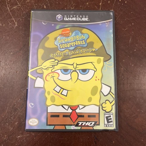 New ListingSpongeBob SquarePants: Battle for Bikini Bottom (GameCube, 2003) CIB