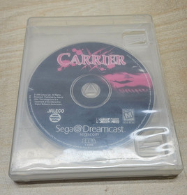 Carrier (Sega Dreamcast, 2000) GAME ONLY