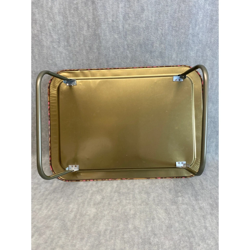 Bandeja de cama de regazo con estampado de leopardo Friends Amigas de colección patas plegables corazón rosa Foto 3 de 4