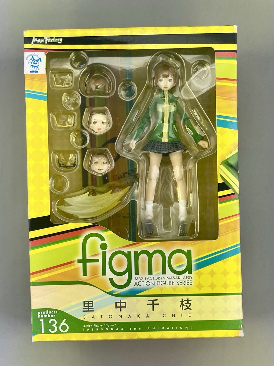Figma 136 Persona 4 Chie Satonaka Action Figure Max Factory