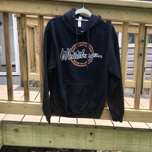 Mens Whataburger Hoodie Sweatshirt Size M - 第 6/13 張圖片