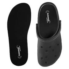 Knixmax Two Pairs of Comfortable Breathable Insoles for Crocs and Nurse Shoes