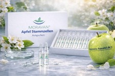 Moravan Apple Stem Cell Ampoules 2x10ml Anti Aging Serum Hyaluronic Care