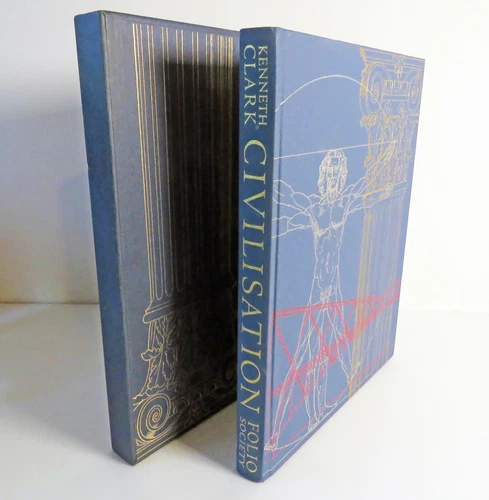 Folio Society CIVILISATION Kenneth Clark 1999 HC 1st Edition Slip Case