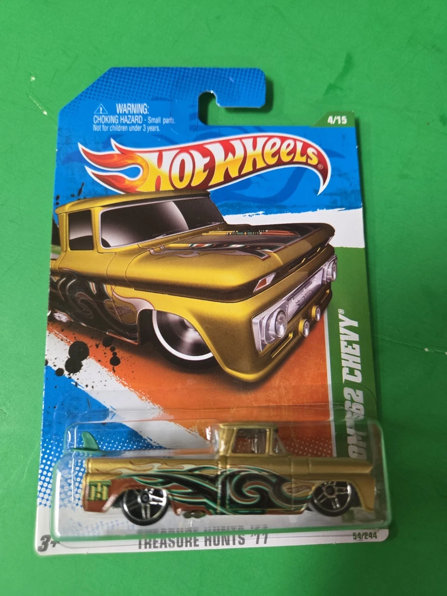 25+ Hot Wheels Treasure Hunt Chevrolet Diecast Pickup Trucks for
