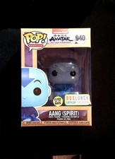 Aang (Spirit) Funko Pop! 940 Avatar GITD Glow BoxLunch Earth Day in Protector