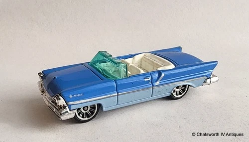 Vintage 1990s 1:64 Loose Die Cast Matchbox 1957 Lincoln Premiere Convertible Car