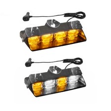 12leds Warning Hazard Single Strobe Light Windshield Interior Emergency Light 12leds Warning Hazard Single Strobe Light Windshield Interior Emergency Light