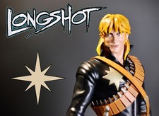 🌟 STATUA IN RESINA PERSONALIZZATA ISPIRATA A LONGSHOT * X-MEN * SCALA BOWEN ✨