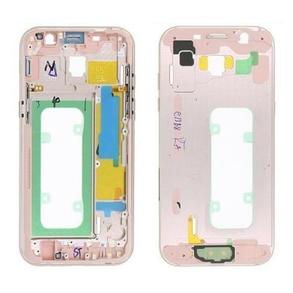 Original Samsung Galaxy A5 2017 A520F Mittelrahmen GehäUse Pink-image