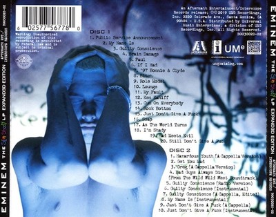 EMINEM THE SLIM SHADY LP [20TH ANNIVERSARY EXPANDED EDITION] NEW CD