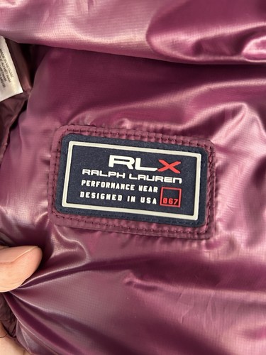 Ralph Lauren Rlx Packable Quilted Panel Puffer Jacket size Medium - Picture 15 of 17