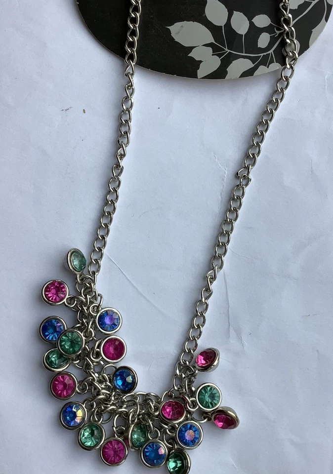 Stunning Necklace with multicoloured Stones - Moda from George - New - Image 3 of 4