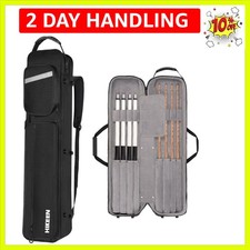 Elegante custodia stecca piscina con spalle regolabili, velluto comfort e doppia cerniera