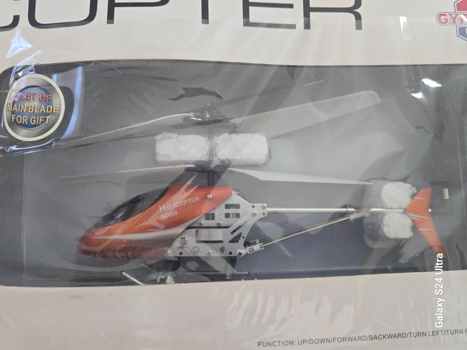 NEW SEALED S Double Horse IR 9098 Gyroscope Helicopter - Image 3 of 4