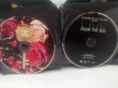 DJ Khaled Lot of 2: We the Best & Live From the 305 w/E-Class CD **DISCS ONLY**