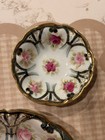 Antique Nippon HandPainted Gold & Cobalt Porcelain Moriage Large bowl & 4 Small — photo 6
