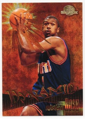1995-96 Skybox Premium - Dynamic Jalen Rose #D4