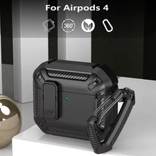 Earbuds Case Cover Tactical Waterproof Protective Skin Shockproof Wireless