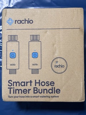 Rachio Smart Hose Timer Bundle: Faucet Timer, 2 Valves + 1 WiFi Hub