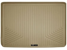 Husky Weatherbeater Cargo Mat Fits 15-20 Esclde ESV,Sbrbn,Yukn XL w/3rd Bnch Tan