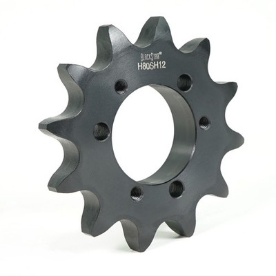 H100E28 ANSI #100 Roller Chain Sprocket 28 Tooth Hardened Solid Steel BLACKSTAR