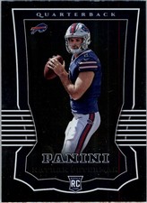 2017 Panini Knight's Templar Foil #105 Nathan Peterman - FB