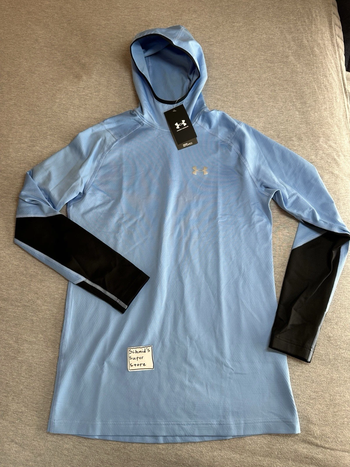 Under Armour ColdGear Infrared Hoodie Pullover Blue 1368020 Men’s Sz M BNWT $80
Opens in a new windo