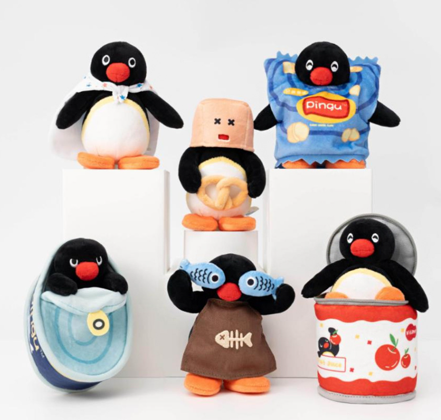 Pingu Hide & Seek Plush Keychain Random Box | Cute Kawaii Doll