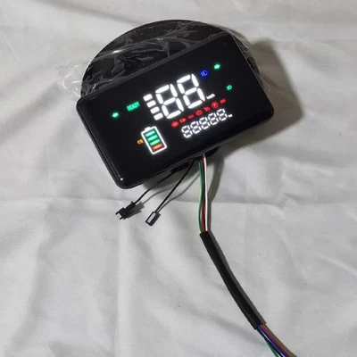 Ebike LCD Display, Motor Speedmeter Screen, 48-72V E-Bike Electric Bike Scooter - Bild 1 von 4