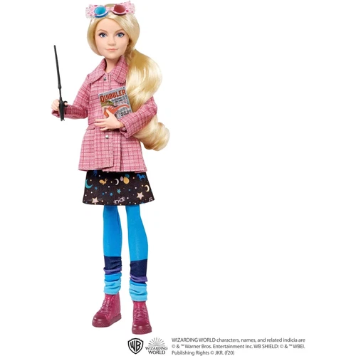 Harry Potter Luna Lovegood 10-Inch Doll with Pink Tweed Jacket